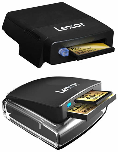 Both Lexar card readers are do out by end of Q2 2007 with price points of 